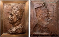 TROISIÈME RÉPUBLIQUE Plaque, Général Joffre