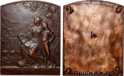 TROISIÈME RÉPUBLIQUE Plaque, Contemplation, tirage uniface