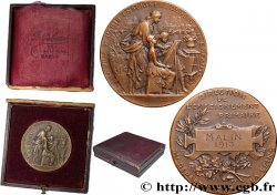 TROISIÈME RÉPUBLIQUE Médaille, Enseignement du dessin