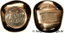FUNFTE FRANZOSISCHE REPUBLIK Médaille, 31e Congrès national de Strasbourg