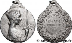 III REPUBLIC Médaille, Inauguration écoles communales