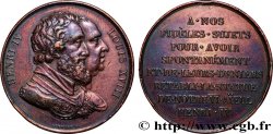 LOUIS XVIII Médaille, Rétablissement de la statue de Henri IV le 28 octobre 1817