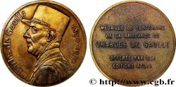 FUNFTE FRANZOSISCHE REPUBLIK Médaille, Centenaire de la naissance de Charles De Gaulle