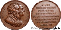 LOUIS XVIII Médaille, Rétablissement de la statue de Henri IV le 28 octobre 1817