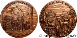 CINQUIÈME RÉPUBLIQUE Médaille, Saint-Gilles, Cité d’art roman