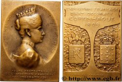 DENMARK - KINGDOM OF DENMARK - FREDERICK VIII Plaquette, Exposition française d’art décoratif