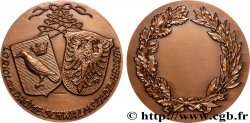CINQUIÈME RÉPUBLIQUE Médaille, Jumelage franco-allemand de Loriol-sur-Drôme et Schwalmstadt