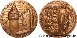 CINQUIÈME RÉPUBLIQUE Médaille, Château du Moulin