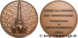 CINQUIÈME RÉPUBLIQUE Médaille, 50e anniversaire de la Foire de Savoie