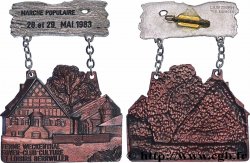 V REPUBLIC Médaille, Marche populaire