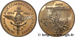 QUINTA REPUBLICA FRANCESA Médaille, Hommage aux combattants d’Algérie