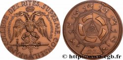 CINQUIÈME RÉPUBLIQUE Médaille, Grand collège des rites suprême