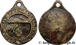 LOUIS XVIII Plaque, Mendiant, Saint Germain-en-Laye