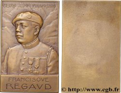 III REPUBLIC Plaquette, Francisque Regaud, Club alpin français
