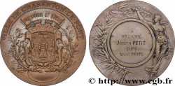 TROISIÈME RÉPUBLIQUE Médaille de récompense, A Monsieur L’abbé