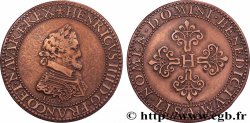 HENRI IV LE GRAND Médaille, reproduction du Piéfort du Franc de Henri IV, n°271