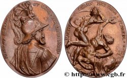 HENRY IV Médaille, Victoire sur la Savoie, Traité de Lyon, refrappe