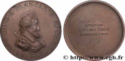 FUNFTE FRANZOSISCHE REPUBLIK Médaille, Henri VI, Offert par le secrétaire d’État, Jean-Louis TInaud