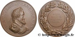 FUNFTE FRANZOSISCHE REPUBLIK Médaille, Henri IV, Offert par le député, Docteur Plantier