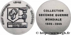 CINQUIÈME RÉPUBLIQUE Médaille, Collection seconde guerre mondiale, Libération de la Corse