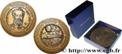 CINQUIÈME RÉPUBLIQUE Médaille calendrier, Jules Verne