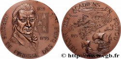 V REPUBLIC Médaille, Marquis Louis-Nicolas de Pérusse des Cars, Retour des acadiens