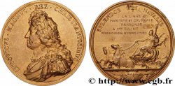 III REPUBLIC Médaille, La marine florissante, Ligue maritime et coloniale française