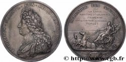 TROISIÈME RÉPUBLIQUE Médaille, La marine florissante, Ligue maritime et coloniale française