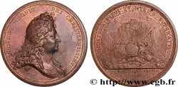 LOUIS XIV &nbsp;THE SUN KING&nbsp; Médaille, Prise de Montmélian, refrappe