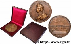 LOUIS XIV &nbsp;THE SUN KING&nbsp; Médaille, Château de Versailles, refrappe, remise par l’Académie de Versailles