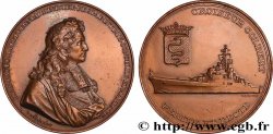 LOUIS XIV &nbsp;THE SUN KING&nbsp; Médaille, Jean-Baptiste Colbert, Croiseur Colbert