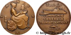 TROISIÈME RÉPUBLIQUE Médaille, Paquebot Flandre