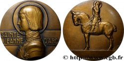 TROISIÈME RÉPUBLIQUE Médaille, Sainte Jeanne d’arc