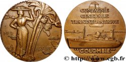 TROISIÈME RÉPUBLIQUE Médaille, Paquebot Colombie