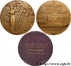 TROISIÈME RÉPUBLIQUE Médaille, Paquebot Colombie
