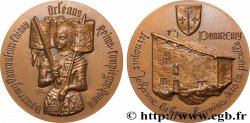 CINQUIÈME RÉPUBLIQUE Médaille, La maison natale de Jeanne d’arc 