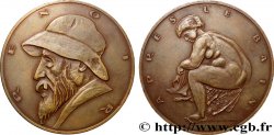 ARTISTES : GRAVEURS, PEINTRES, SCULPTEURS Médaille, Après le bain, Auguste Rodin