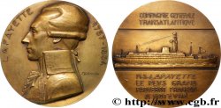 III REPUBLIC Médaille, Paquebot M. S. Lafayette