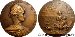 III REPUBLIC Médaille, Croix-Rouge américaine