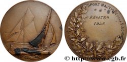 TROISIÈME RÉPUBLIQUE Médaille, Sport nautique de la Gironde, 6.e type