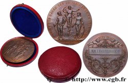 III REPUBLIC Médaille, Union des banquiers de Paris et de la Province AU