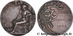 TROISIÈME RÉPUBLIQUE Médaille, Burdigala, Inter-Clubs