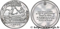 THE 100 GREATEST INVENTIONS OF HUMANITY Médaille, Invention de la barque