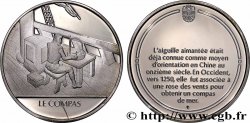 THE 100 GREATEST INVENTIONS OF HUMANITY Médaille, Invention du compas