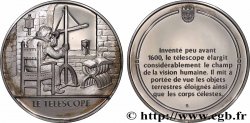 THE 100 GREATEST INVENTIONS OF HUMANITY Médaille, Invention du télescope