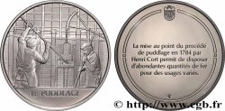 DIE 100 GRÖSSTEN ERFINDUNGEN DER MENSCHHEIT Médaille, Invention du puddlage