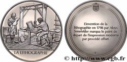 DIE 100 GRÖSSTEN ERFINDUNGEN DER MENSCHHEIT Médaille, Invention de la lithographie