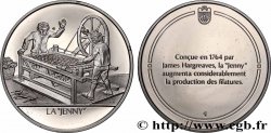 DIE 100 GRÖSSTEN ERFINDUNGEN DER MENSCHHEIT Médaille, Invention de “la jenny”