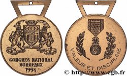QUINTA REPUBLICA FRANCESA Médaille, Congrès des médailles militaires
