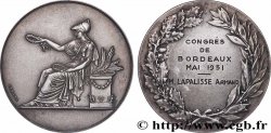 QUATRIÈME RÉPUBLIQUE Médaille, Congrès de 1951